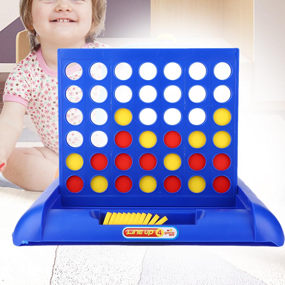 ABS 4 in a Line Row Vertical Board Game Educational Parent Child Interactive Toy