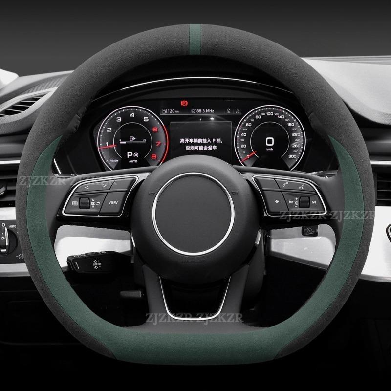 For Haval H6 L H6L 2026 2027 Steering Wheel Cover Ultra Thin Leather Steering Protector Anti Scratch Non-slip Auto Accessories