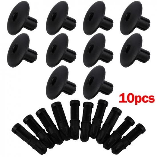 New Hot 10pcs Body Trim Panel Clips Panel Folder 4D0807300 Round Shape