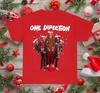 Nouveau T-shirt Rouge Joyeux Noël One Direction Pour Fan S à 5XL DM804 T-shirt Unisexe