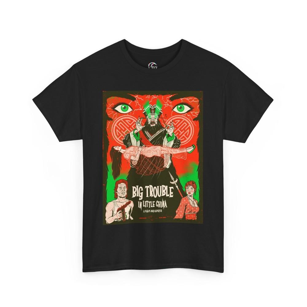 

Big Trouble In Little China Movie TShirt Retro 80s Martial Arts Tee Unisex T-Shirt M