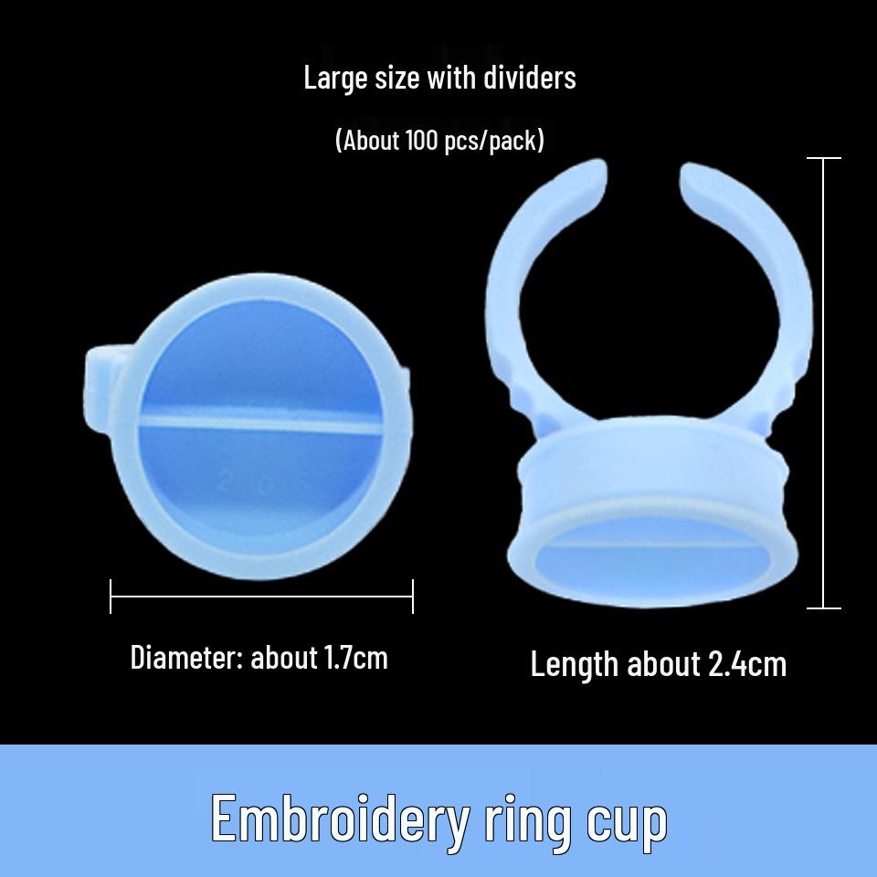 Microblading Pigment & Eyelash Glue Ring Cup