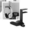 Toolless Adjustable Desk Clamp Headsets Stand For Workspaces Headphone Rack With Secure Grip