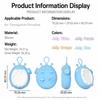 Portable Soft Shell with Knob Cap Protector Cover for Tamagotchi Paradise Electronic Pets Game Toys