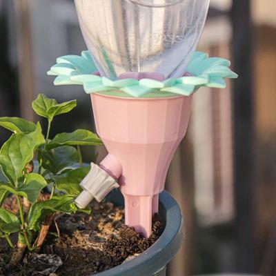 4Pcs Automatic Plants Water System Slow Release Drip Irrigation Kit Reusable Easy To Use Garden