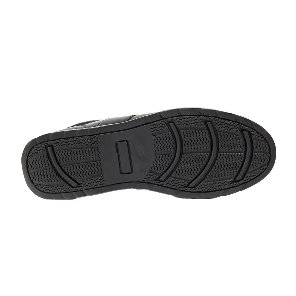 POD Boys Logan Leather School Shoes