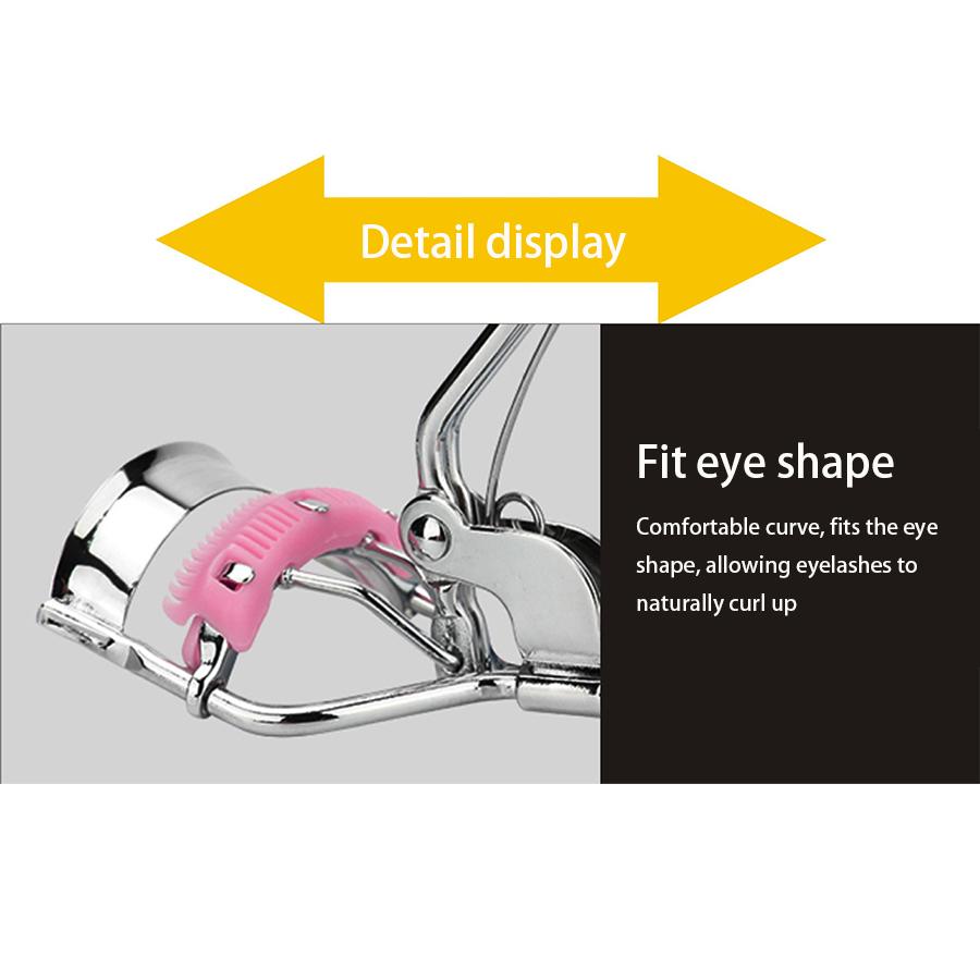 Xiaomi Silicone Handle Eyelash Curler Practical Eyelash Curler Wide Angle Curler Suitable For Beginners In Beauty And Makeup Tools