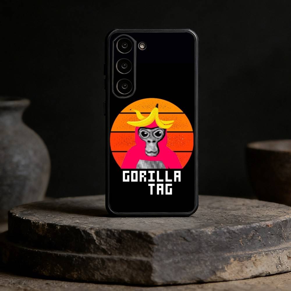 

Чехол для телефона M-Monkey G-Gorilla TagS для Samsung Galaxy A20,21s,22,31,32,52,53,72,73,80,91 Мягкий черный корпус Samsung a41