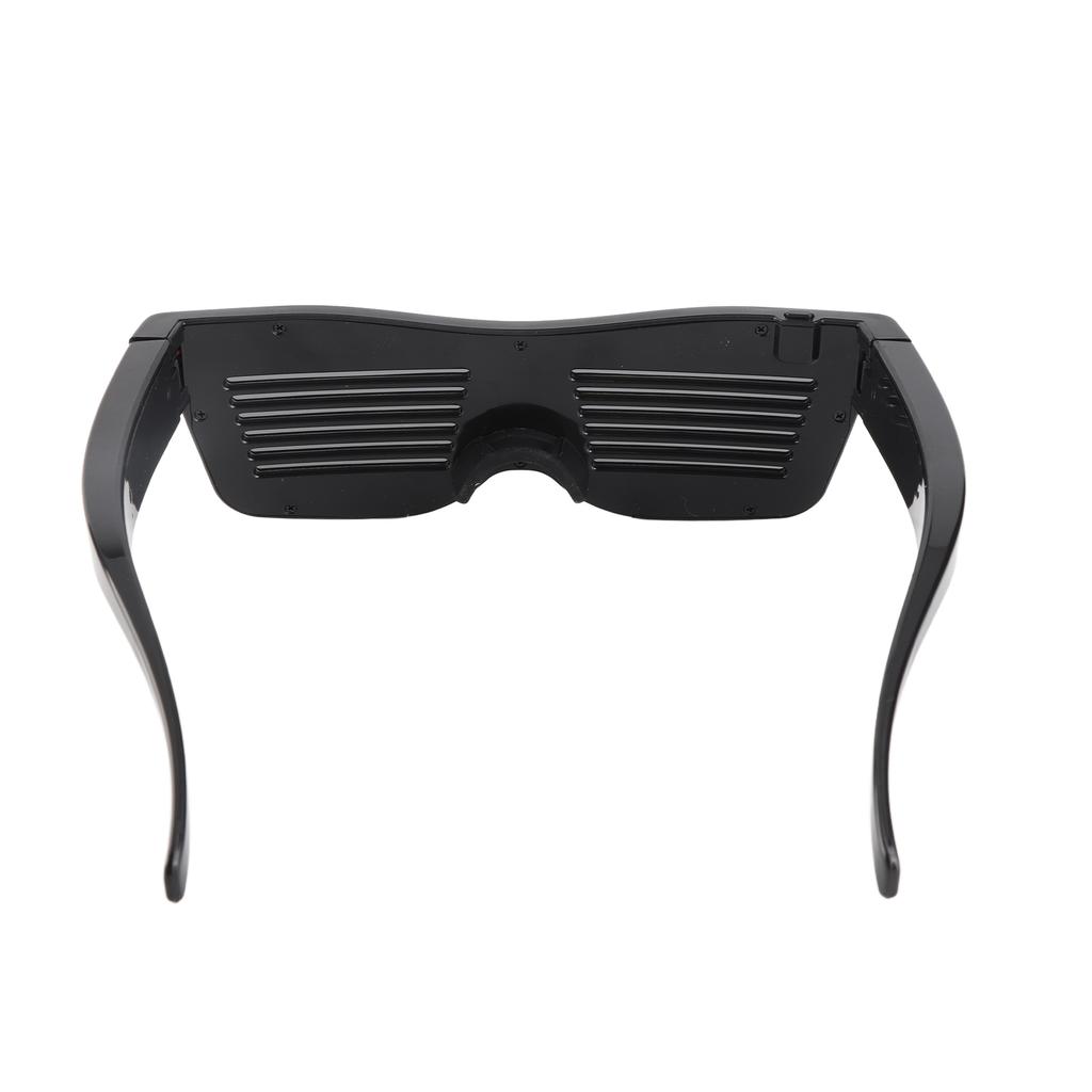 LED Glasses Customizable Bluetooth LED Glasses for Halloween and Birthday Parties