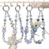 Crystal Rhinestone Crown Phone Lanyard & Keychain - Cute Charm Accessory & Small Gift