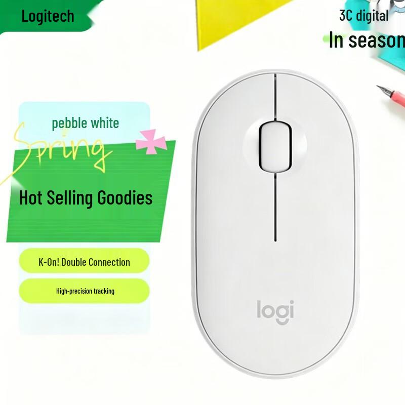 

Logitech Pebble Wireless Bluetooth Silent Mouse