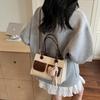Premium Bag Women's New Summer Fashion Versatile Shoulder Bag Commuter Messenger Hand Carry Small Square Bag