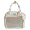 Women's Bag Sweet Girl Daily Simple and Versatile Handbag Shoulder Bag Crossbody Bag Backpack Solid Color Transparent