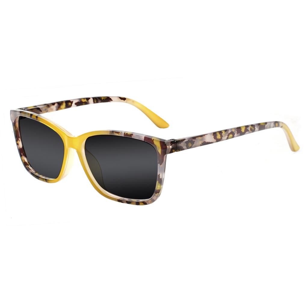 TUREZING Reading Glasses for Men Women Fashion Sunglasses with Printed Frames Spring Hinges Portable Outdoor Prescription Eyewear