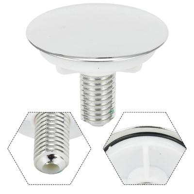 Premium ABS Sink Hole Cover Featuring Silver Coating Resistant To Stain and Impact for Long Terms Use In Kitchen Sinks