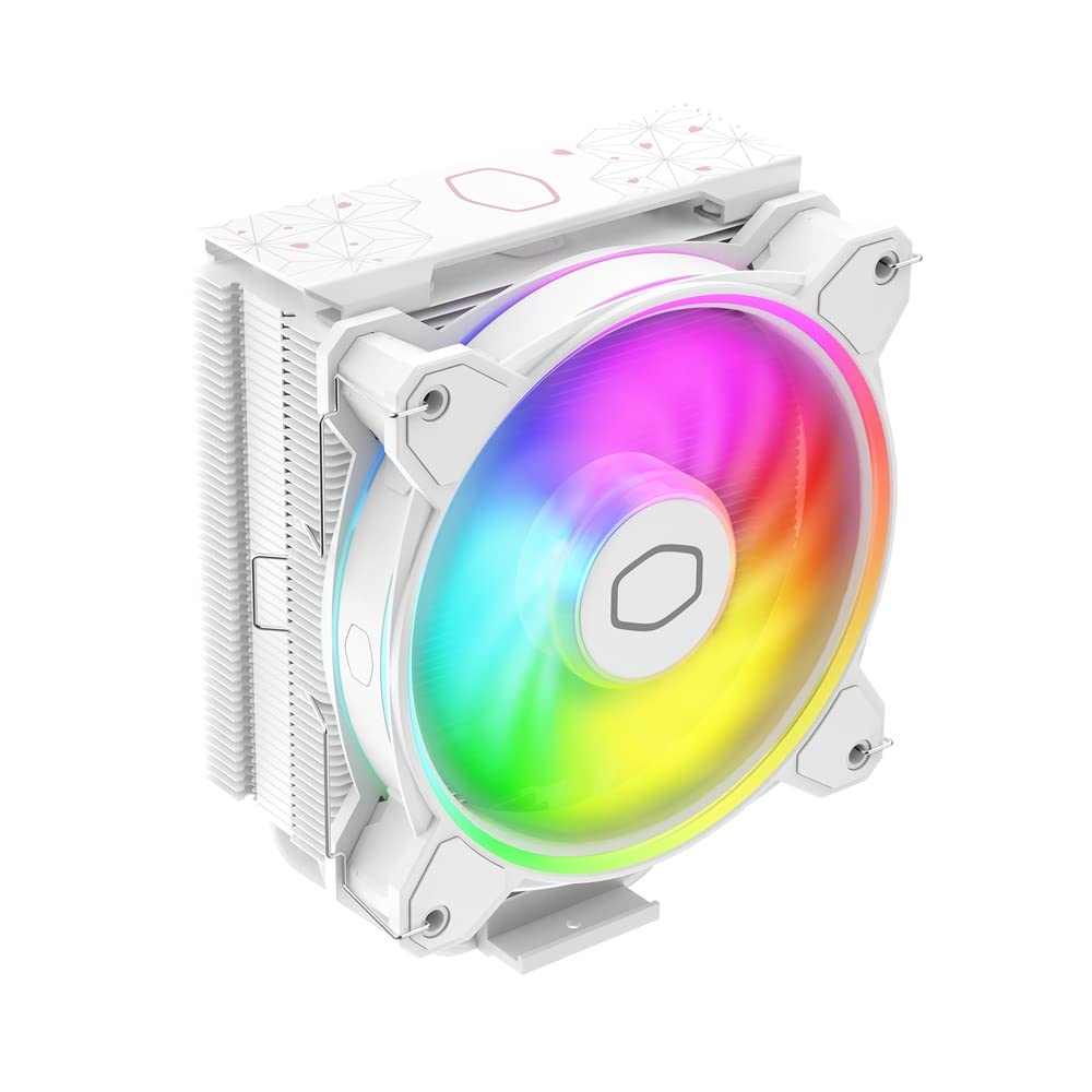 

Cooler Master Hyper 212 Halo White Sakura Limited Edition CPU Cooler 2023 Sakura Model FN1846 Air-Cooled RR-S4WW-20PA-RS білий