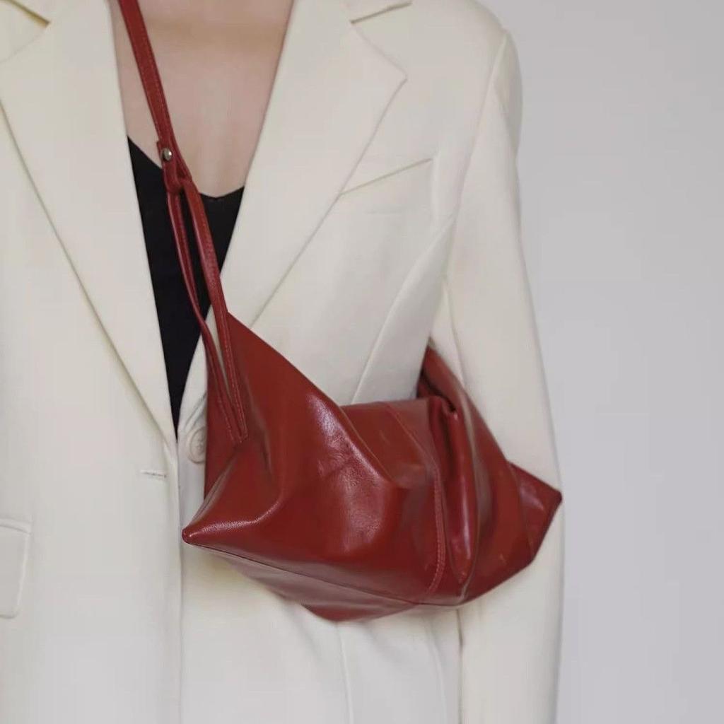Women Bag Koren PU Fashion Simple Office Lady Shoulder Bag Handbag Pures and Bags Crossbody Irregular Girls Bag