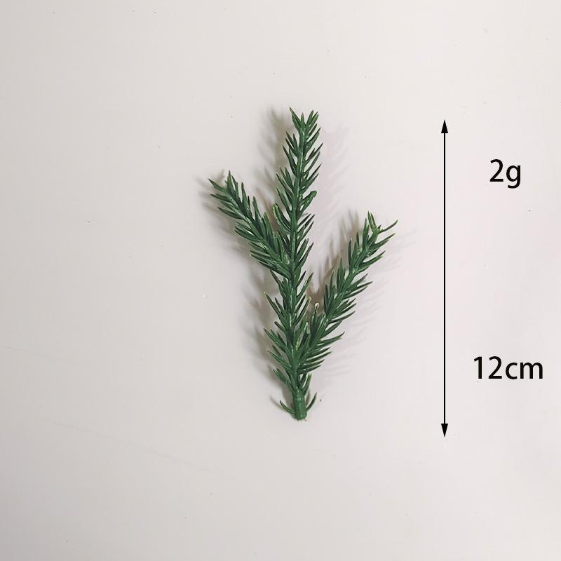 Simulation Pine Needles Christmas Atmosphere Arrangement Green Plants Christmas Wreath Water Grass Decoration Decorative