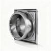 Square Air Vent Duct Grill 100/125/150mm Fan Outlet Vent Systems Extractor Vent