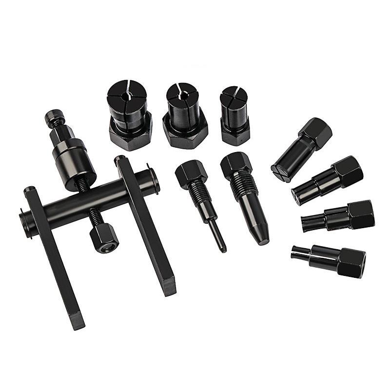 10 stk Praktisk avtrekker for motorsykkellager fjerningsverktøy med boks Motorsykkel internt lager avtrekkersett
