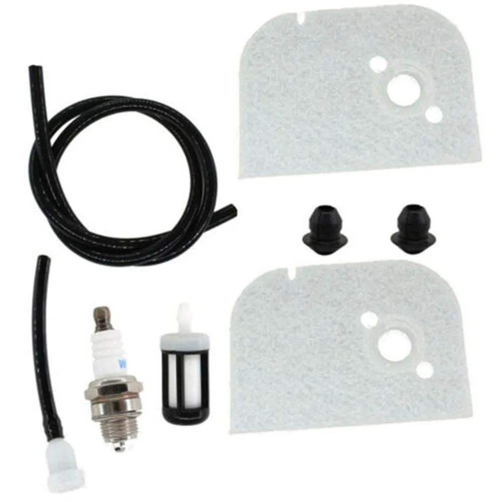 Complete Air Filter & Service Kit for 009 009L 010 011 012 Chainsaw Features 2 x Air Filters Fuel Filter & Fuel Line