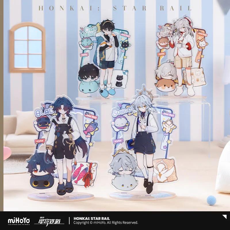 Sunsyea Honkai Star Rail Official Merch miHoYo Original Authentic NSSS Series Badge Keychain Acrylic Stand Card Sunday