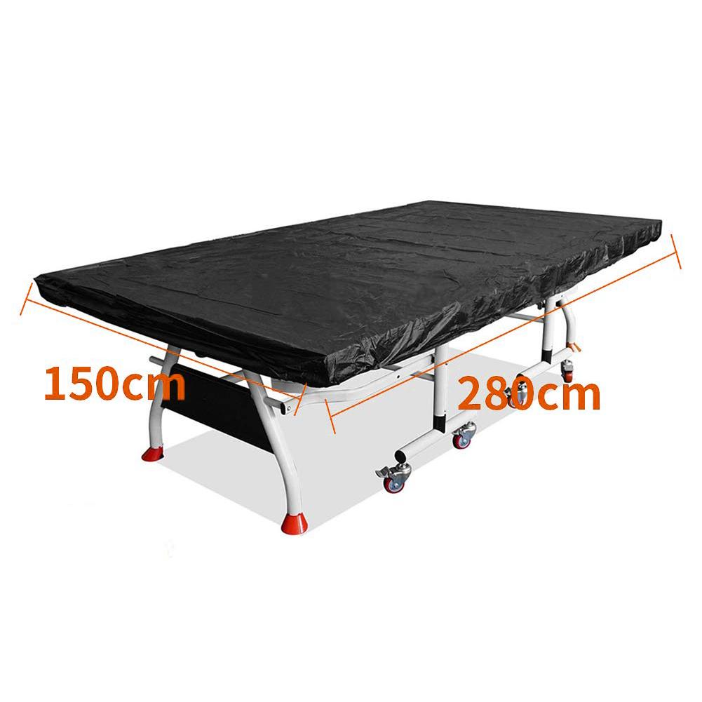 210D Oxford Cloth Ping Pong Table Cover Waterproof Table Tennis Table Protective Cover,280x150x5cm