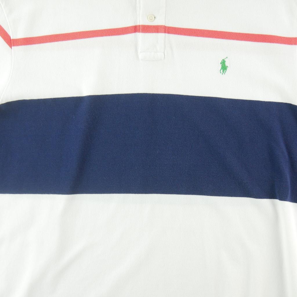 Seconde vie - Polo manches courtes Homme  Blanc - Bon état