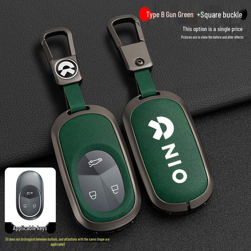 Nio Key Case for ET5, ET7 (2022), ES6, ES7, EC6, ES8 - Luxurious Buckle Design for Men