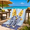Bananas In Pyjamas Classic Beach Towel, Quick-drying, Easy to Care for, Suitable for Both Fitness and Beach Vacations,Sports Essential