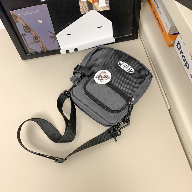 Herren Umhängetasche Mini Kleine Tasche Handytasche Kleine Quadratische Tasche Mehrschichtige Tasche