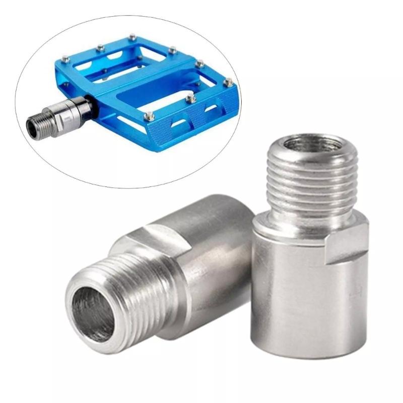 1pair Mountain Bike Pedals Extenders Chromiums Molybdenums Steel Bearing Commutes Bike Accessories