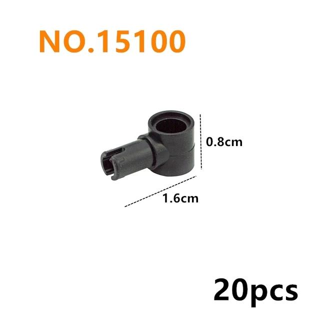 Bulk Technical Connector Pin Peg Cross Axle Building Blocks Parts Compatible with 2780 3673 6558 6562 MOC Bricks Toys