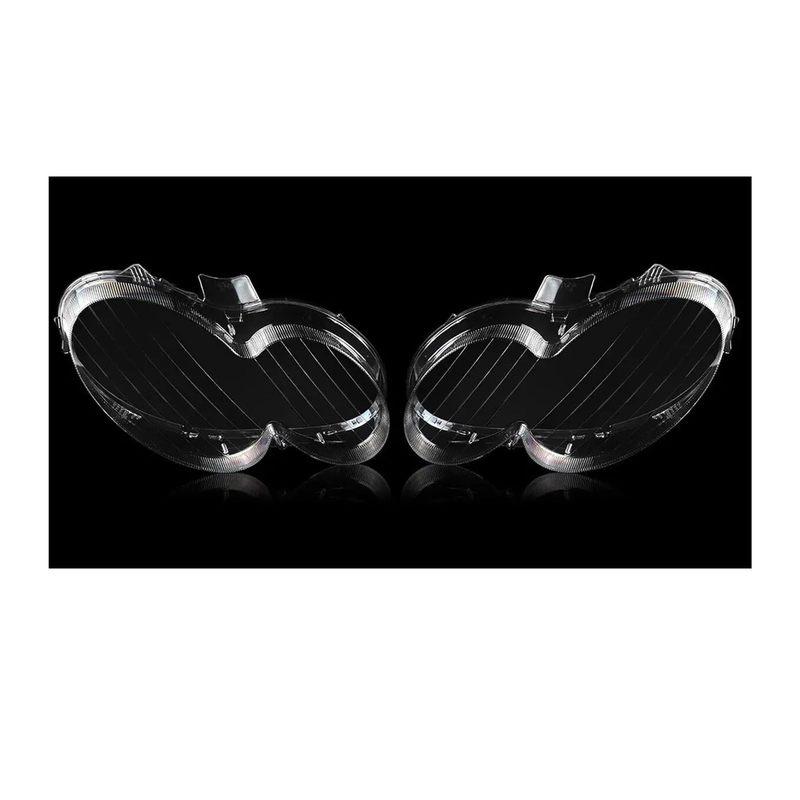 Car Front Headlight Lens Cover Transparent Lamp Shade Lamp Cover Caps For Mercedes-Benz W209 CLK 2Door 2003-2009