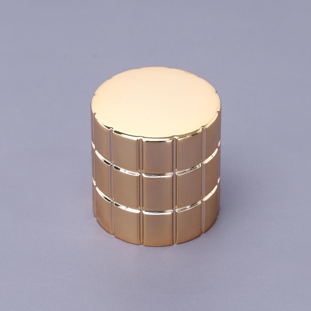 Zinc Alloy Metal Cap for 15 Caliber Transparent Glass Perfume Bottle