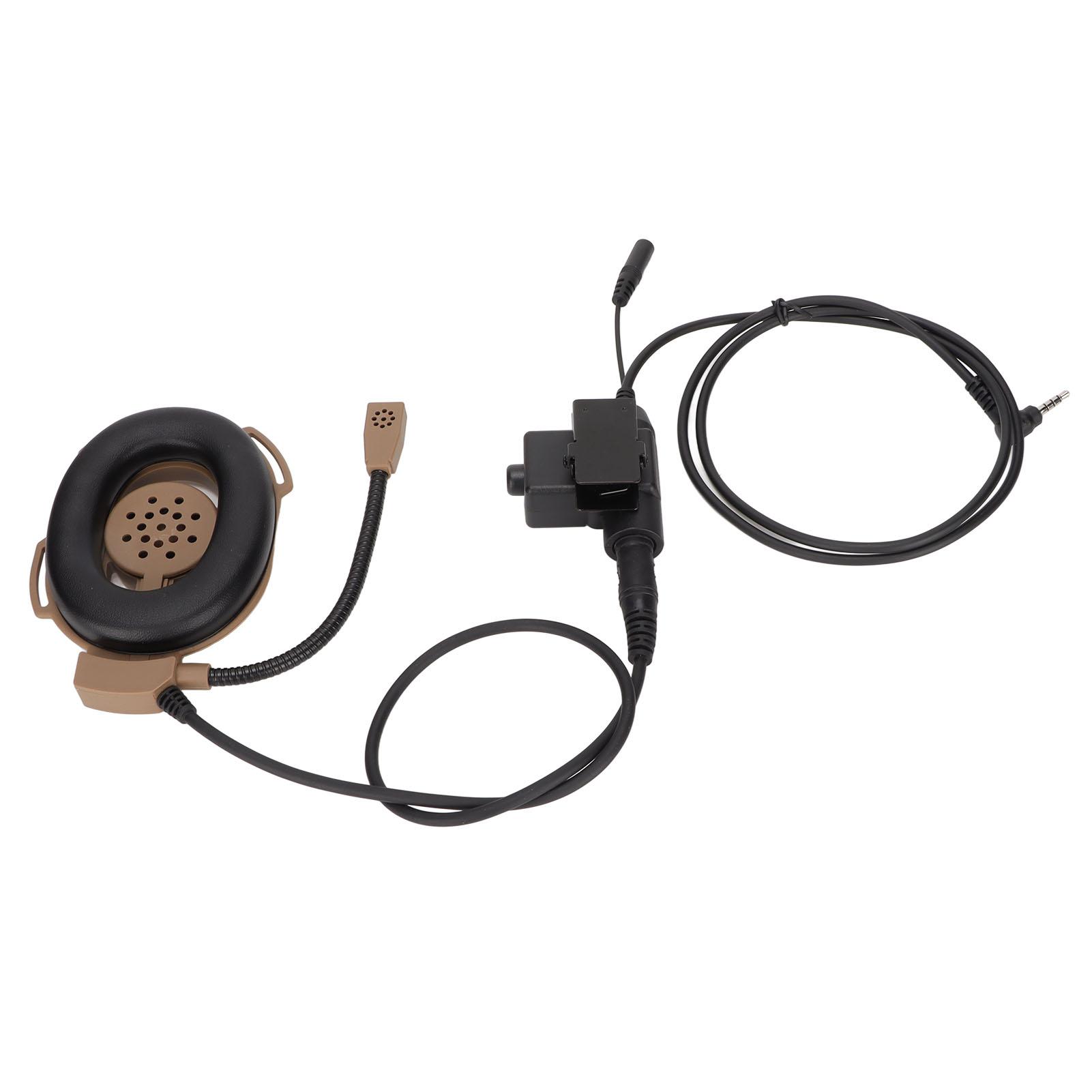 

Военная гарнитура HD01, односторонний военный наушник с шумоподавлением, U94 и микрофоном на палец