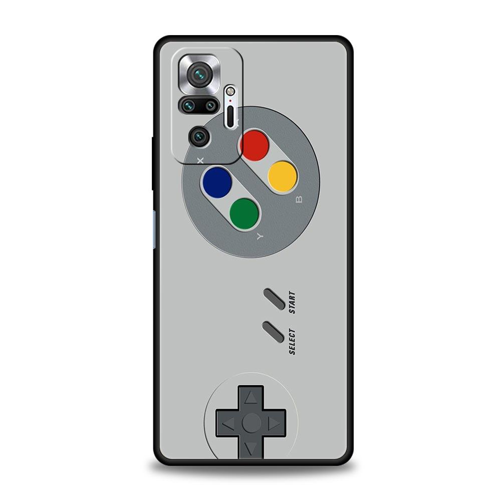 

Чехол для телефона Video Game Boy Vintage GamePad для Xiaomi Redmi Note 13 12 5G 11 10 Pro 4G Plus 9S 9 8 7 9T 8T 10C 9C 9A 5G Cover Redmi Note 9S