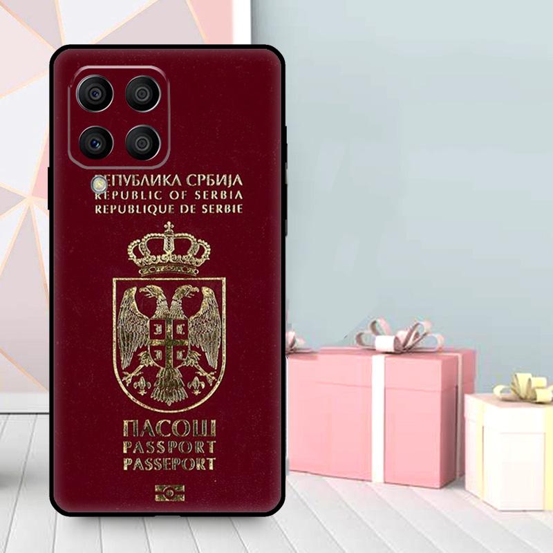 Flag of Serbia Serbian Case For Samsung Galaxy M56 M52 M32 M53 M16 M11 M21 M31 M35 M12 M13 M14 M15 M36 M55 M34 M54