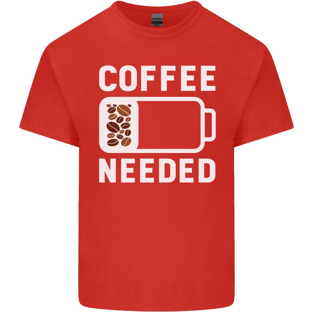Coffee Needed Funny Addict Unisexs Light Cotton TShirt