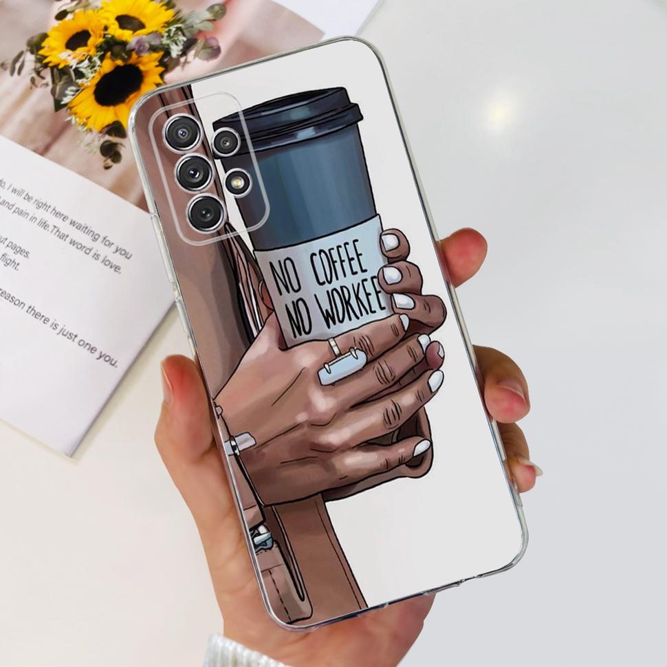 For Samsung Galaxy A53 5G Case Soft Silicone TPU Back Cover For Samsung A53 SM-A536B/DS Case 6.5" Phone Cover Shockproof Bumper