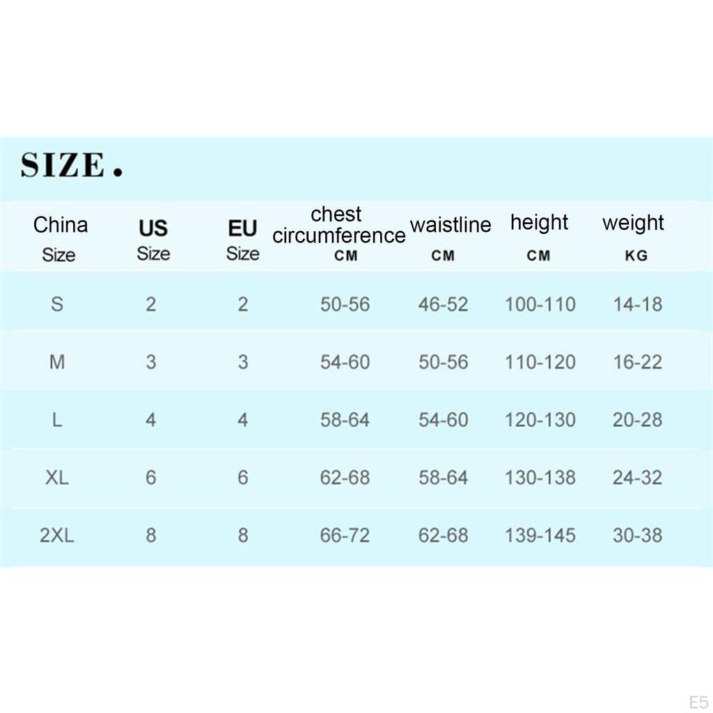 Wetsuit Swimsuit Bathing Suit for Diving Surfing Swimming Water Sports Boys Girls