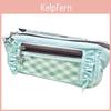 Floral Lace Pen Case With Large Capacity For Students And Office Use