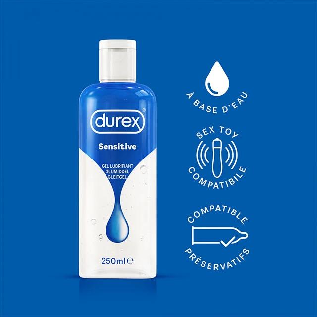 Water-based lubricant - Durex Lubricant Sensitive 250 ml