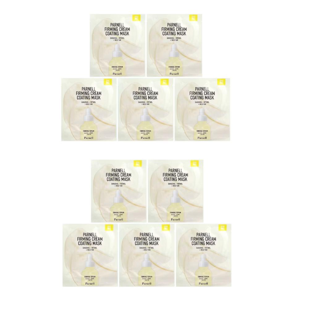 Parnell Bakuchiol Retinol Yam Firming Cream Coating Mask (10 Sheets)