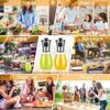 1 Pcs Air Fryer Oil Spray, 200 ML Oil and Vinegar Spray, Refillable Clear Oil Bottle Spray, Suitable for Cooking, Grilling Pasta