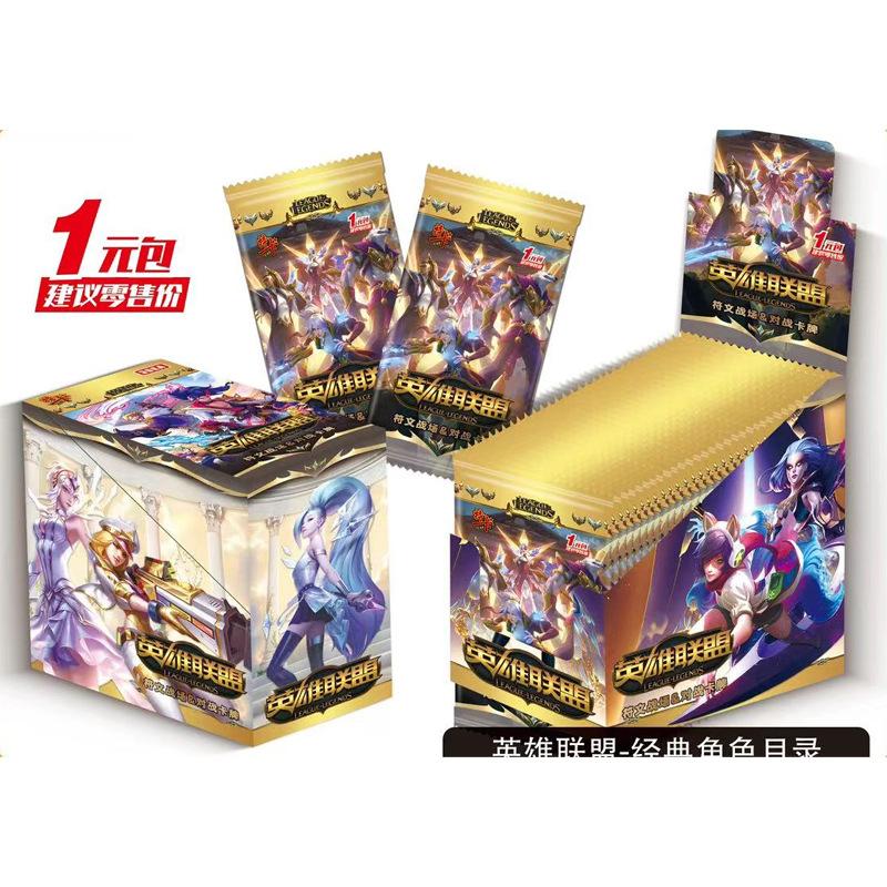 Genuine Honor of Kings Trading Cards Game Canyon Showdown Booster Pack Pregroup Box Trading Game Battle Collection Cards