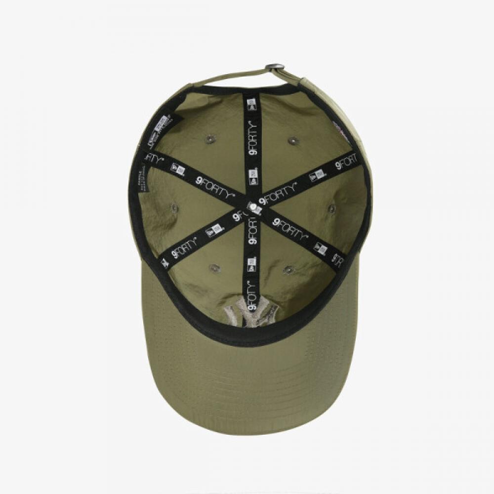 New Era Ny Yankees Nylon Metal Unstructured Baseball Cap Khaki