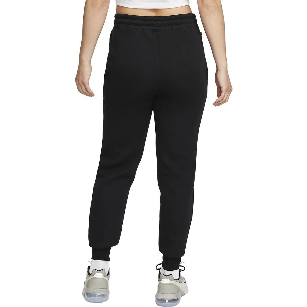 New Nike Sportswear Tech Fleece Women's Mid Rise Joggers Black FB8331-010