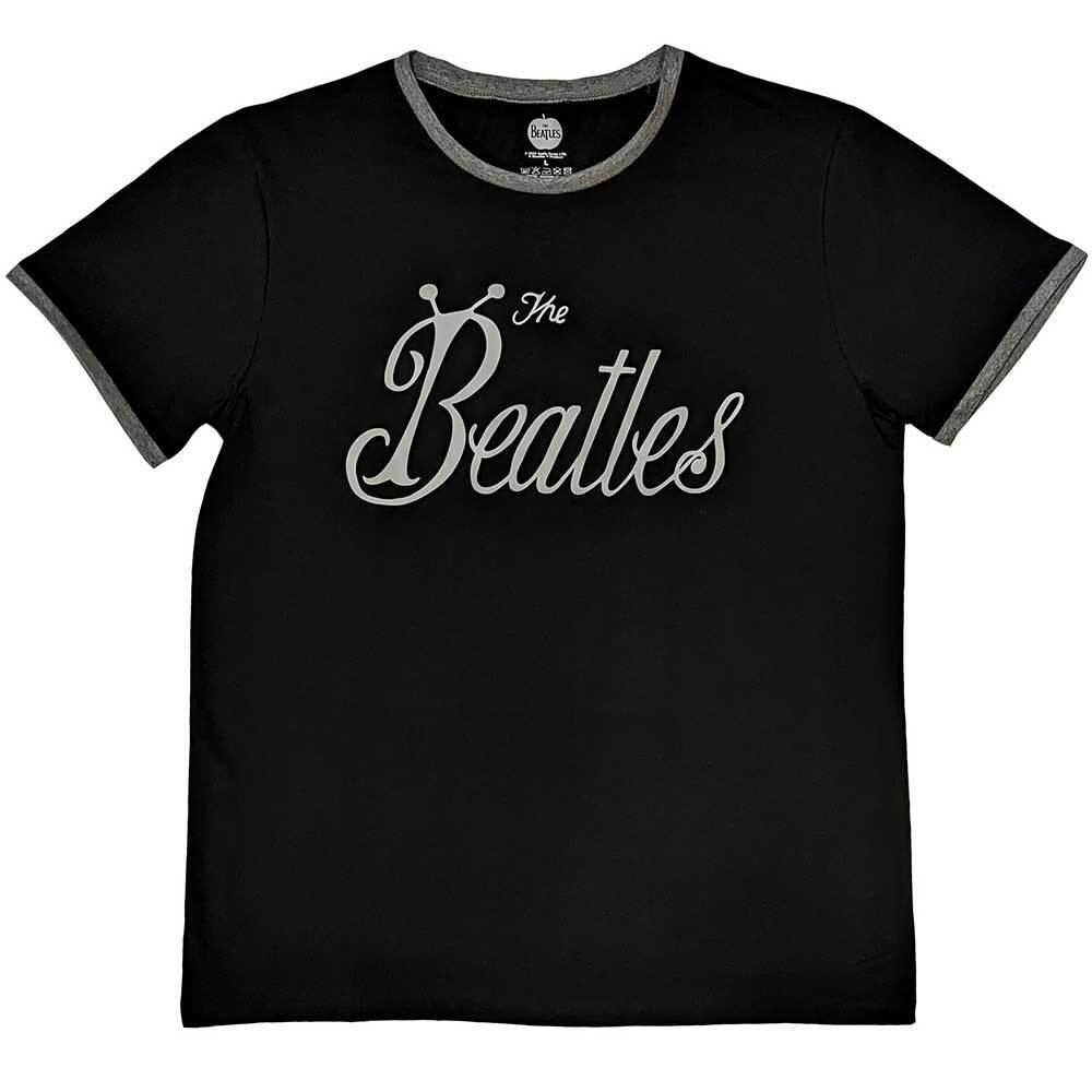 

The Beatles Unisex Ringer T-Shirt: Bug Logo S