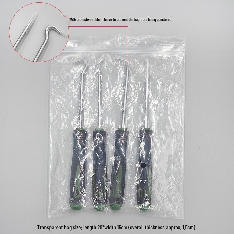 Oil Seal Puller Hook Tool for Installing/Removing Seals, Disassembling Rings, Gaskets, and More.